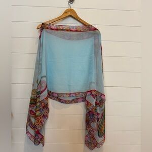 Crosstree Lane Women's Multicolor Paisley Top One Size